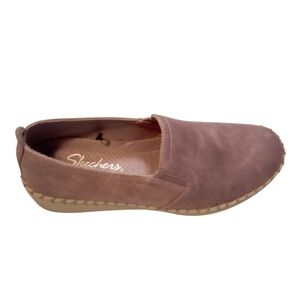 Skechers So Smooth Lavender Vegan Slip On Cushioned Memory Foam Shoe Size 6.5